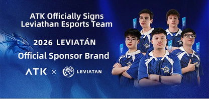 ATK Dragonfly A9 Ultimate belaidė žaidimų pelė A9 Air PAW3950, itin lengva ergonomiška e. sporto FPS žaidėjų pelė CSGO A9 Ultra