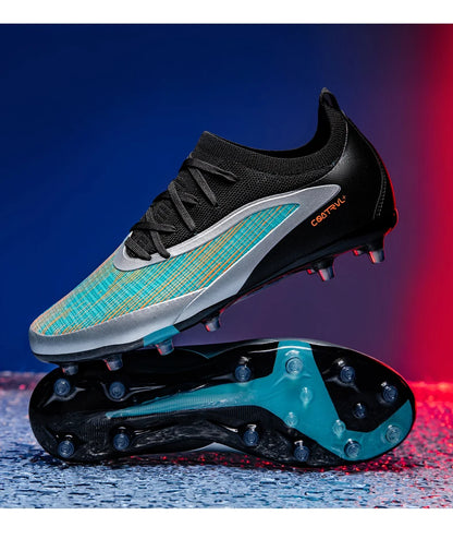 Chuteiras de Futebol para Homem Novas, com Pitons para Exterior, Respiráveis, Antiderrapantes, para Adulto, Desporto, Pitons Longos, Treino, Rapaz, Jogo, Confortáveis