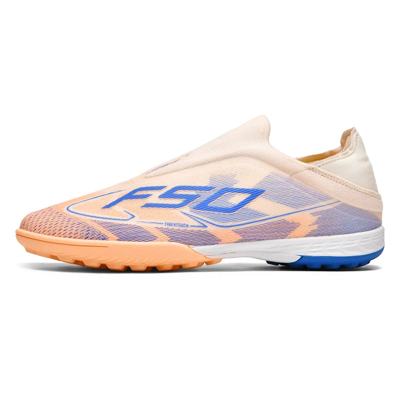 Men Soccer Shoes Cleats FG/TF Professional Original Women Football Boots Society Grass Indoor Training Unisex Non-Slip Sneakers.