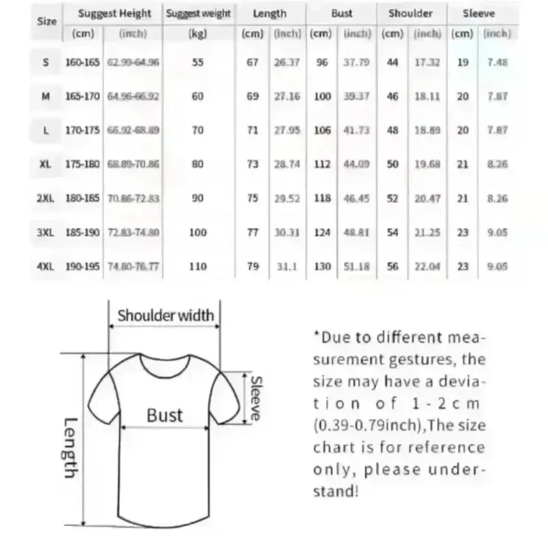 T-shirt da uomo Dragon Ball Animation estiva, nuova stampa fronte-retro, vestibilità ampia casual Harajuku, maniche corte trendy, top coordinato genitore-figlio