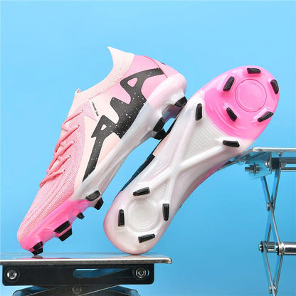 New Men's Soccer Shoes Adult Non-Slip Boys Adult Futsal Sport Football Boots Grass Cleats Indoor Ultralight Turf Comfortable
