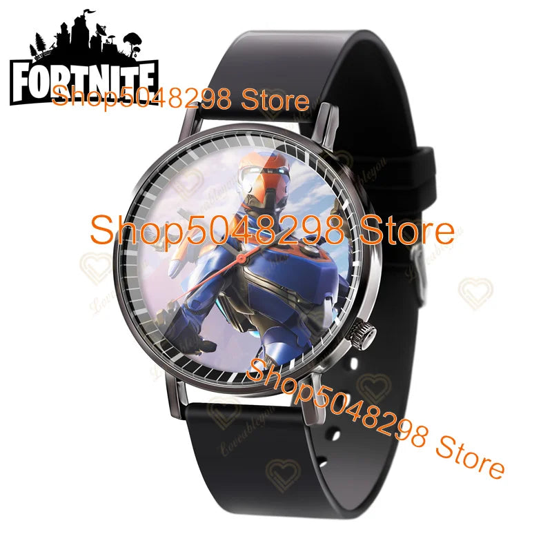Fortnite Wristwatch for Men Women Watch Battle Game Print 2025 New Watches Quartz Wristwatch Female Children's Birthday Gifts