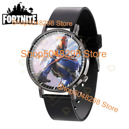 Fortnite Wristwatch for Men Women Watch Battle Game Print 2025 New Watches Quartz Wristwatch Female Children's Birthday Gifts