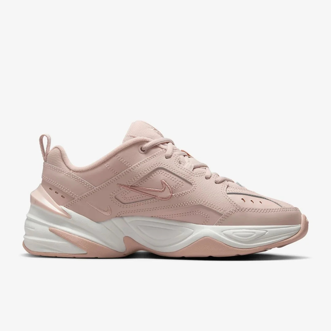 Nike Patchwork Leather Design Lightweight Springy Sneakers for Women M2K Tekno Fashionable Outdoor Casual Shoes Fresh Color Scheme That Makes Legs Look Longer Dad Shoes Women's Must-Have Ao3108-202