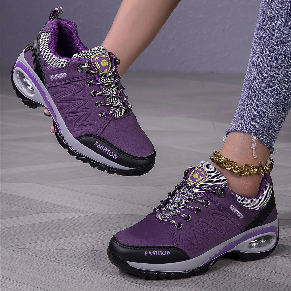 Damen-Wanderschuhe 2025 Frühling und Herbst – neue rutschfeste Cross-Country-Lauf- und Wandersportschuhe