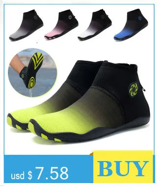 Children Swimming Water Shoes Quick Dry Beach Aqua Shoe Boy Girl Barefoot Sports Wading Sneakers Kids Diving Fishing Surf Sandal