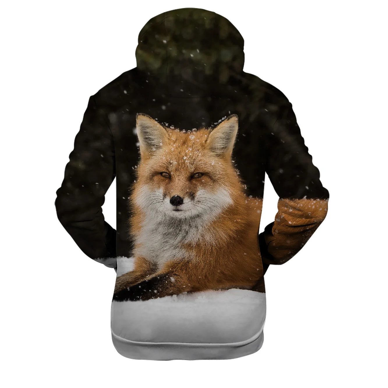 Sudaderas con capucha y sudaderas casuales con estampado 3D de zorro, cómodas y originales, estilo hip hop popular, para hombre/mujer y adulto/niño