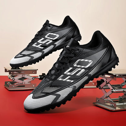 Lightweight men's soccer shoes TF nail broken outdoor sports shoes, wear-resistant and anti slip