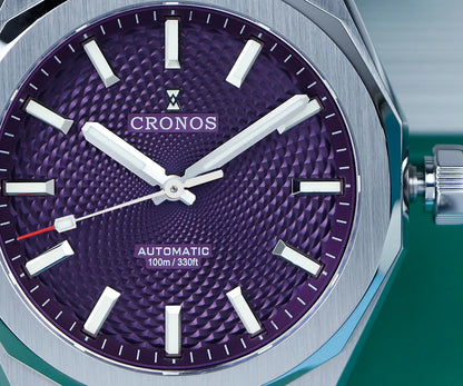 Cronos Luxury Men's Watch 36mm Automatic PT5004 Miyota 90S5 Wristwatches Sapphire 10ATM See-through Case Back L6050 men's watch