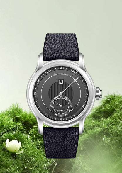 2026 Newly designed Specht & Söhne Men Automatic Watch 39mm Jumping Hour Mechanical Wristwatch Sapphire Crystal Reloj Hombre