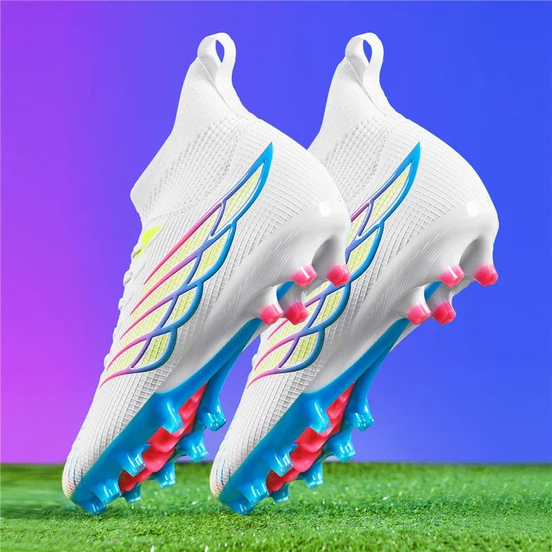 2026 New Superfly FG Football Boots Outdoor Soccer Cleat Black Shoes Soft Sport Professional Shoes Breathable Comfortable Boots
